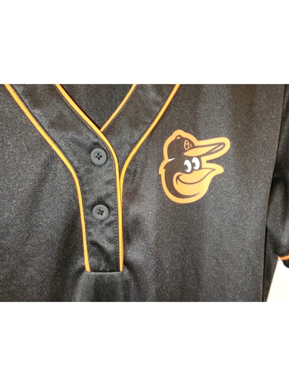womens majestic jersey BALTIMORE ORIOLES size MEDIUM - Picture 5 of 6